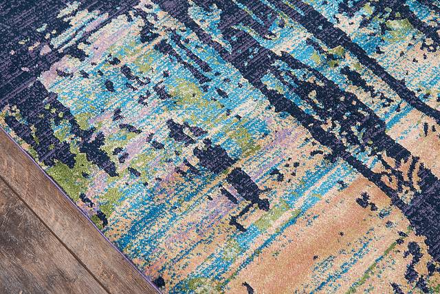 Clarabella Blue 5'3 x 7'6 Rug - Thumbnail - Image 5