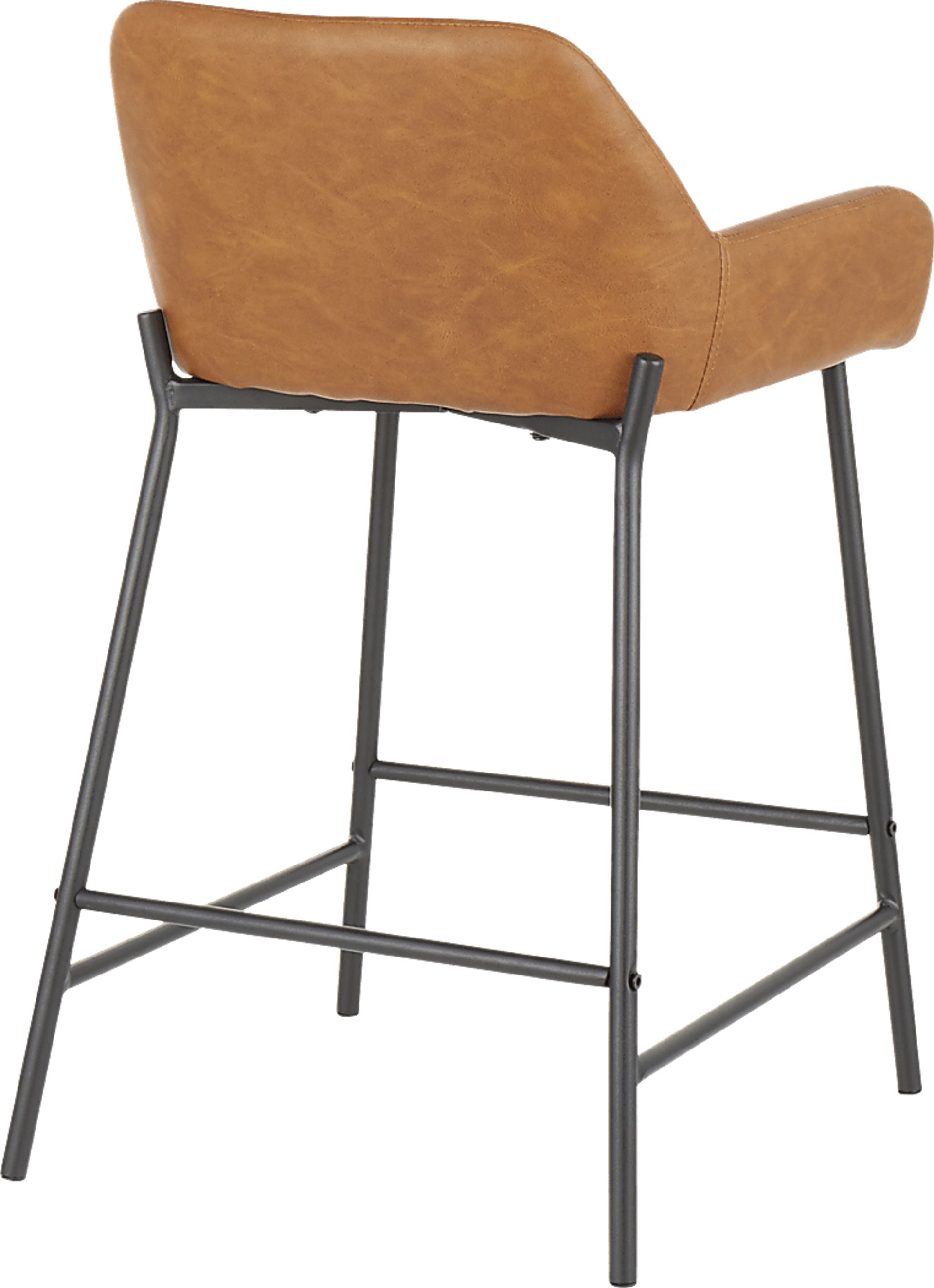 Clarain Camel Counter Height Stool, Set of 2 - Image 4