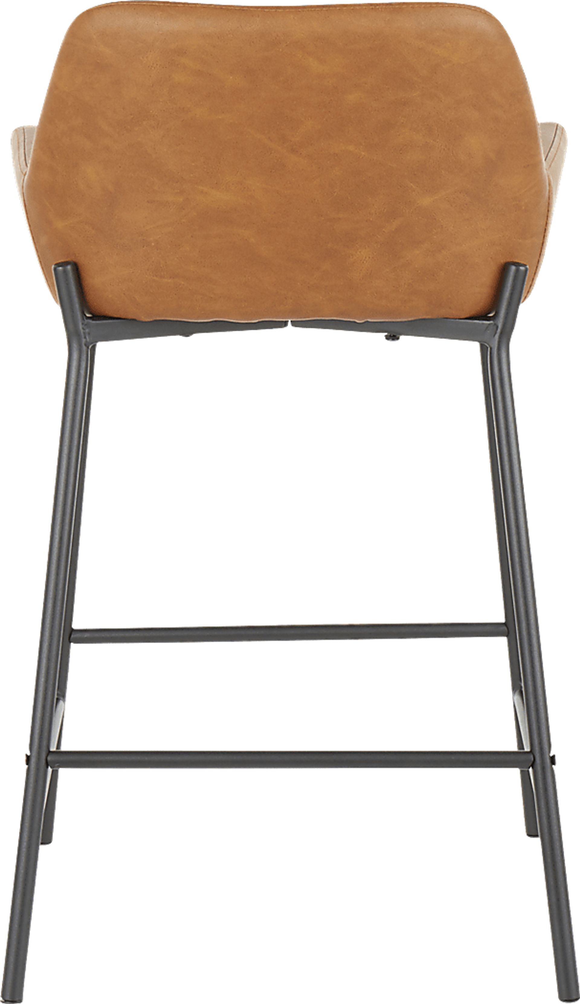 Clarain Camel Counter Height Stool, Set of 2 - Image 5