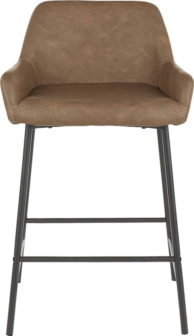 Clarain Espresso Counter Height Stool, Set of 2 - Thumbnail - Image 6