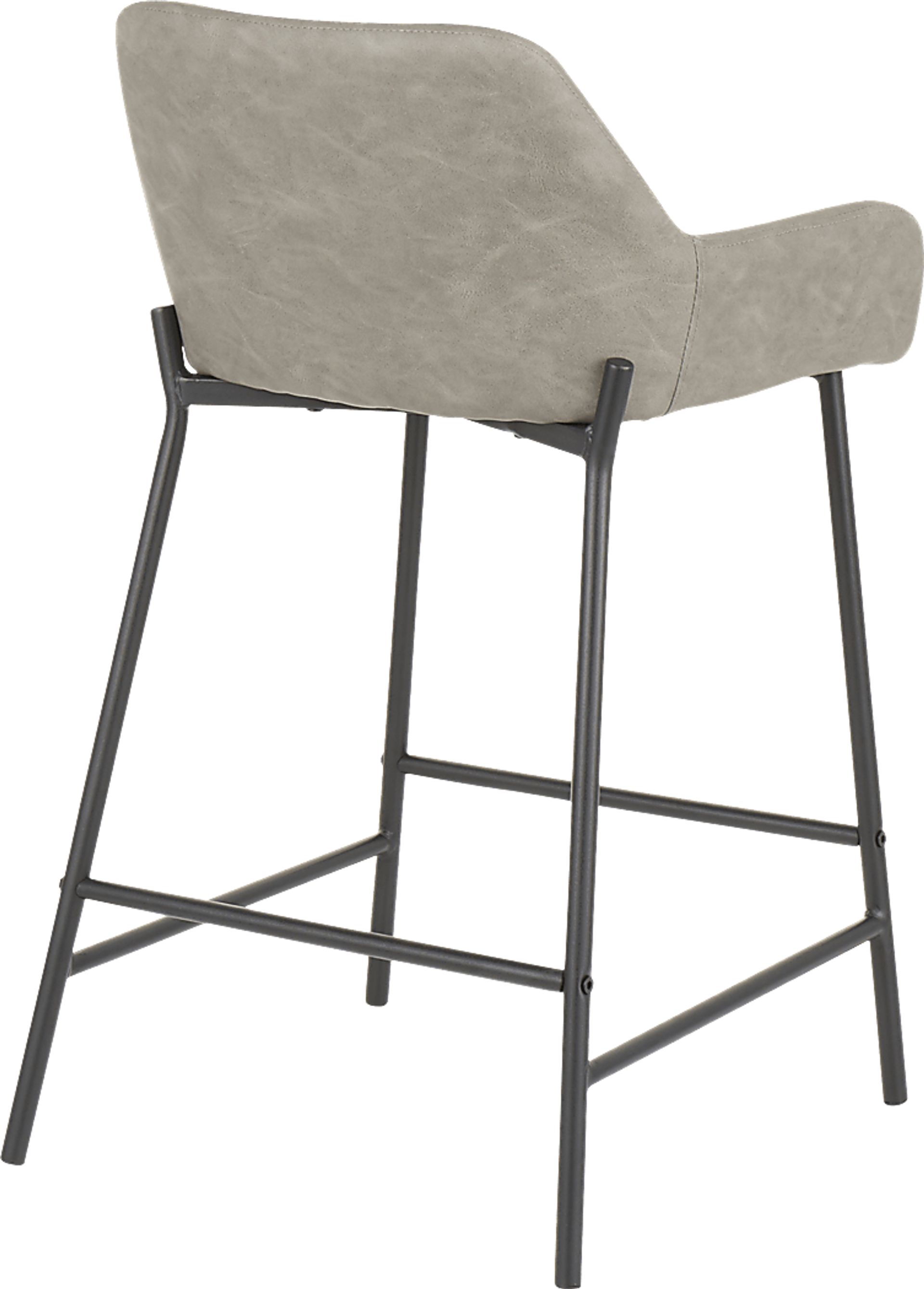 Clarain Gray Counter Height Stool, Set of 2 - Image 4