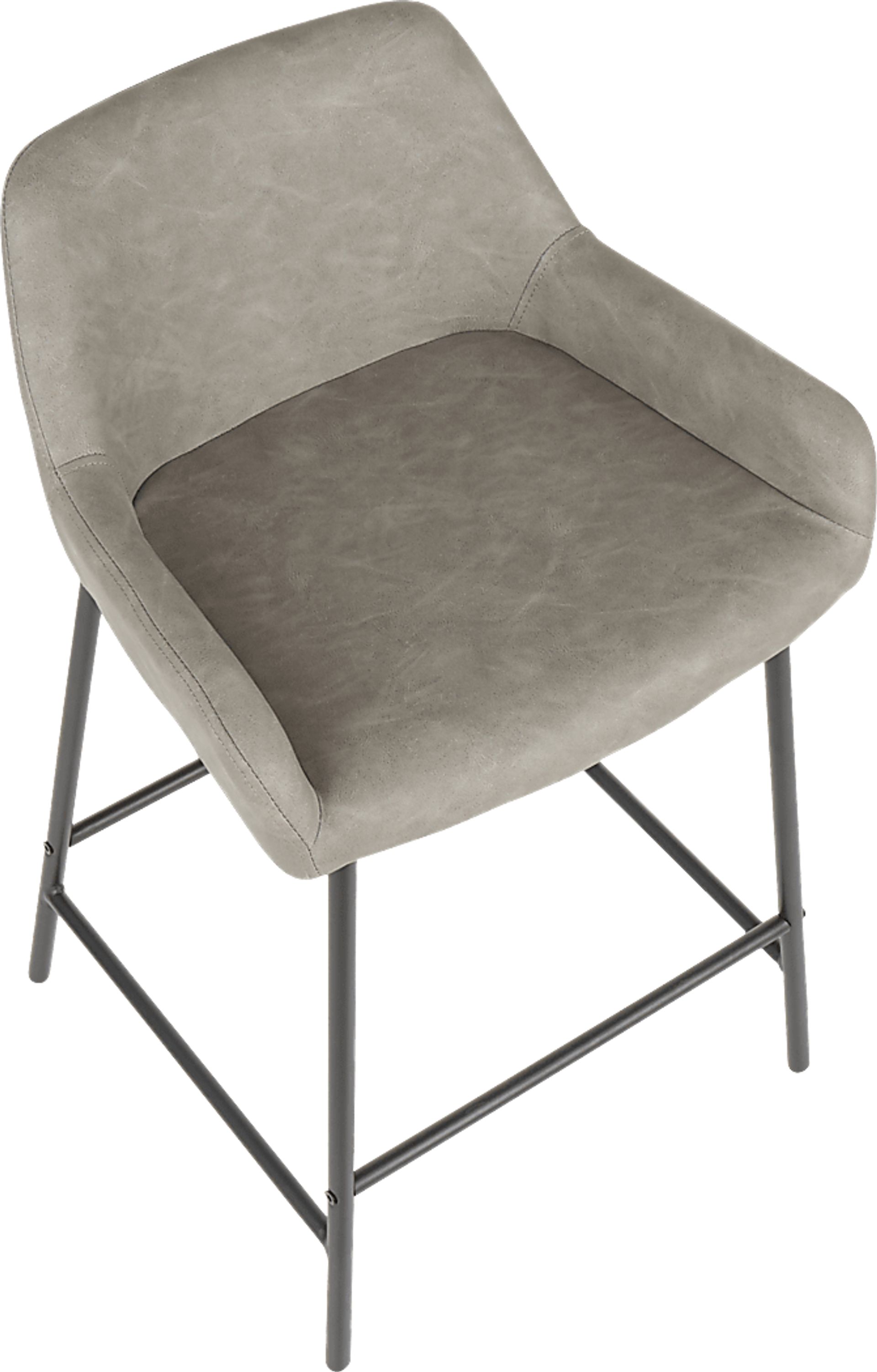 Clarain Gray Counter Height Stool, Set of 2 - Image 7