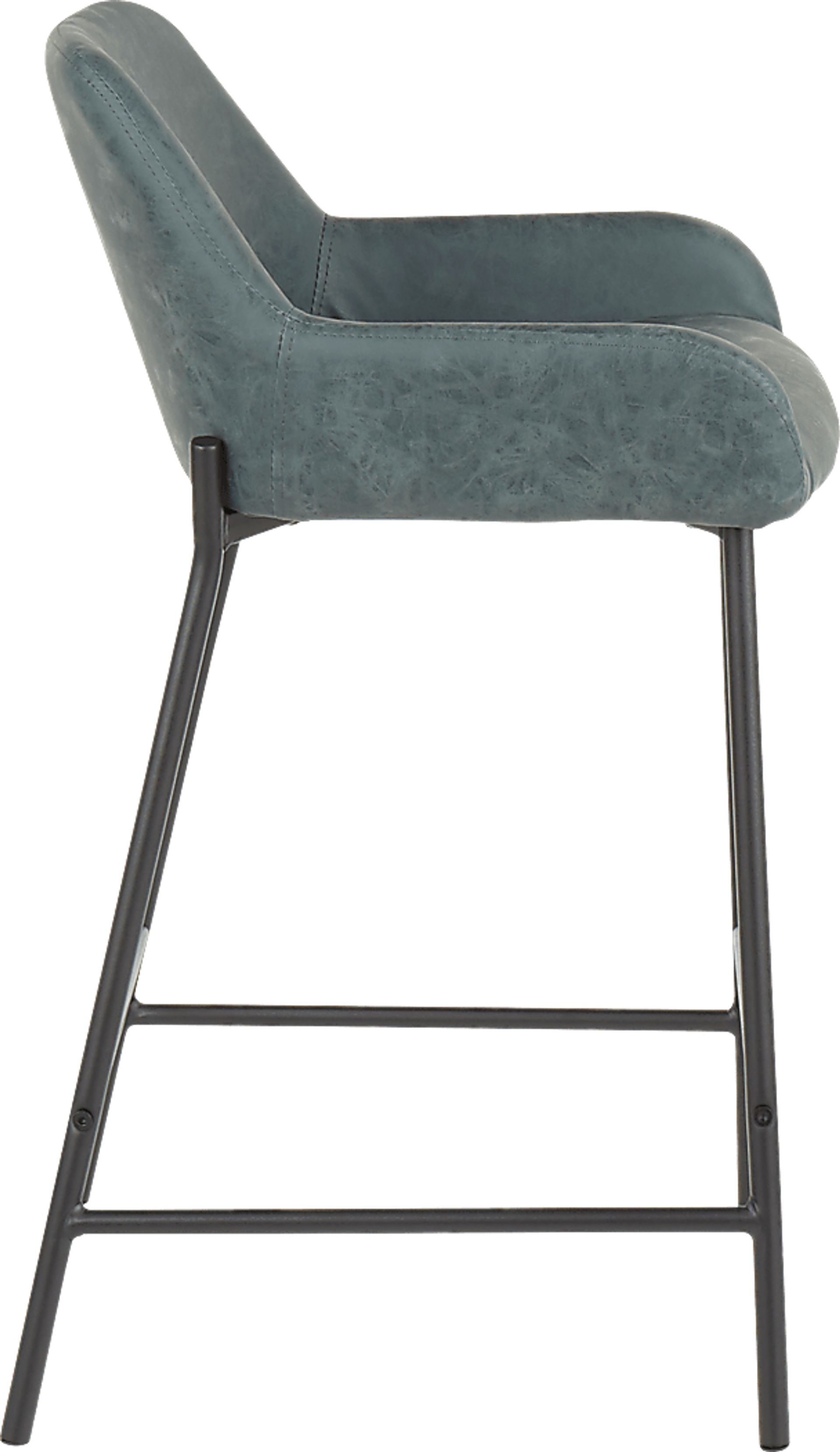 Clarain Green Counter Height Stool, Set of 2 - Image 3