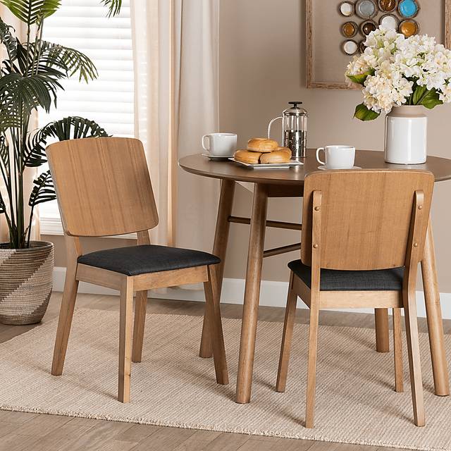 Claravista Brown Side Chair, Set of 2 - Thumbnail - Image 2