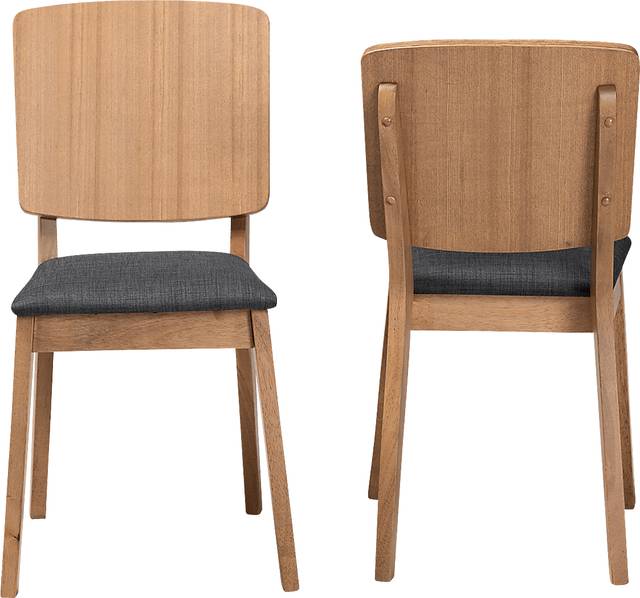Claravista Brown Side Chair, Set of 2 - Thumbnail - Image 4