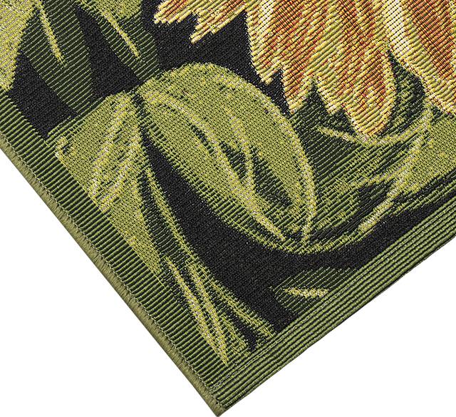 Clarbel Black 6'8 x 9'4 Indoor/Outdoor Rug - Thumbnail - Image 5
