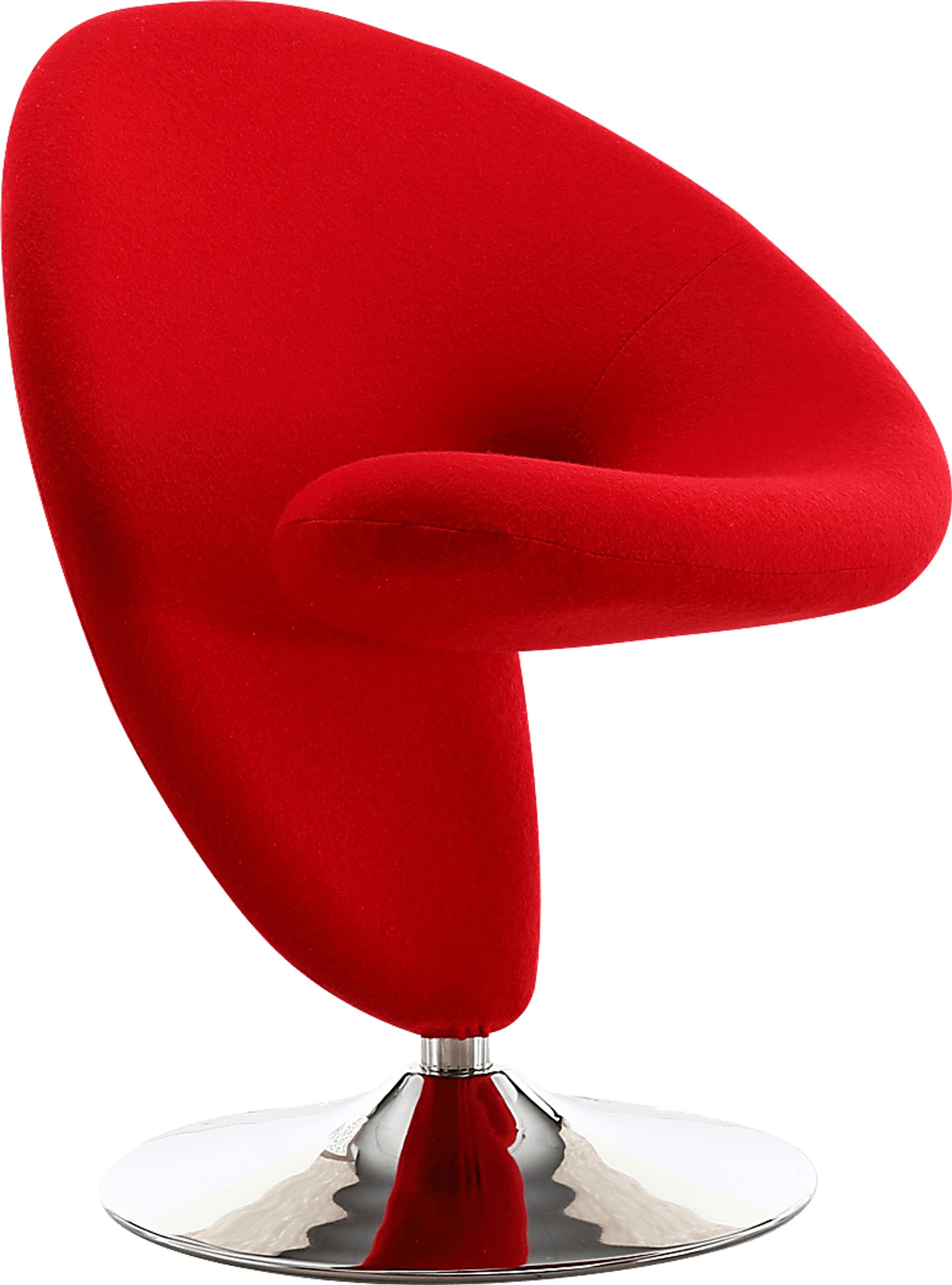 Claredda Red Accent Chair - Image 1