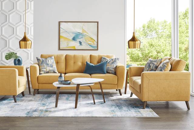 Claremont Heights Sunflower 2 Pc Living Room - Thumbnail - Image 1