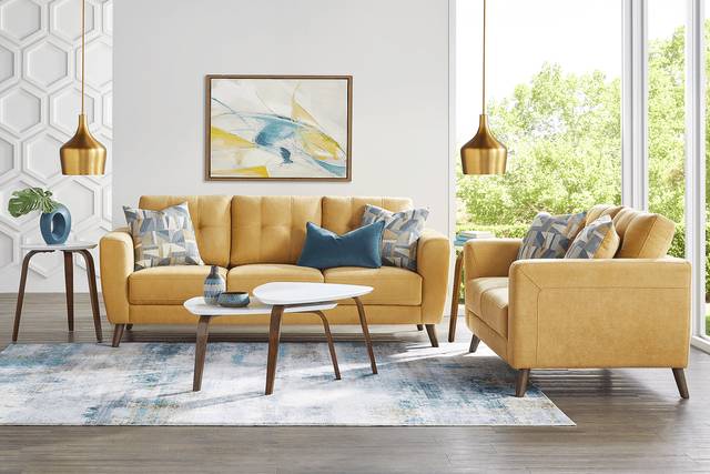 Claremont Heights Sunflower 5 Pc Living Room - Thumbnail - Image 1