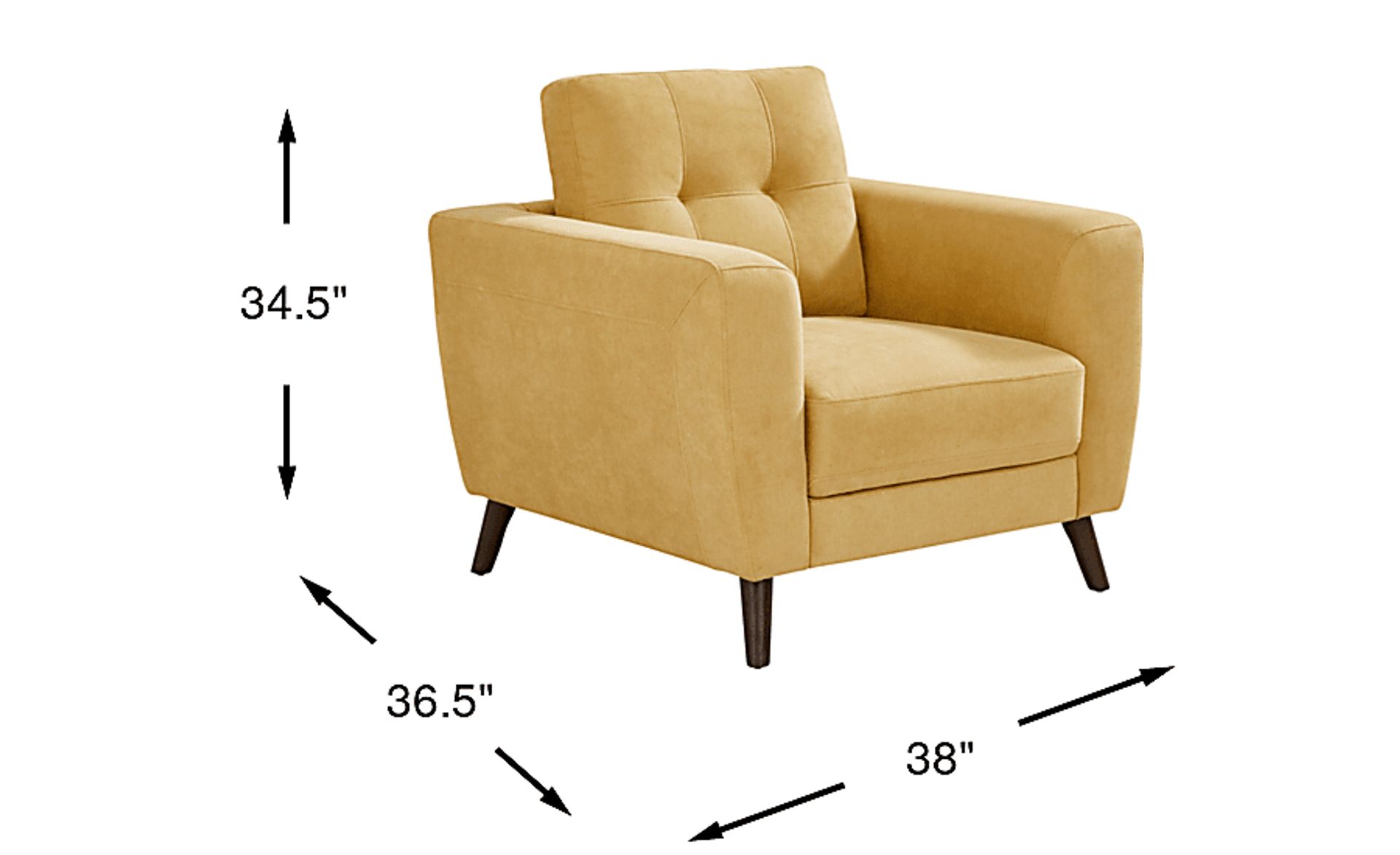 Dimension Image. Please refer to the Dimension Tab on this page for dimension details.