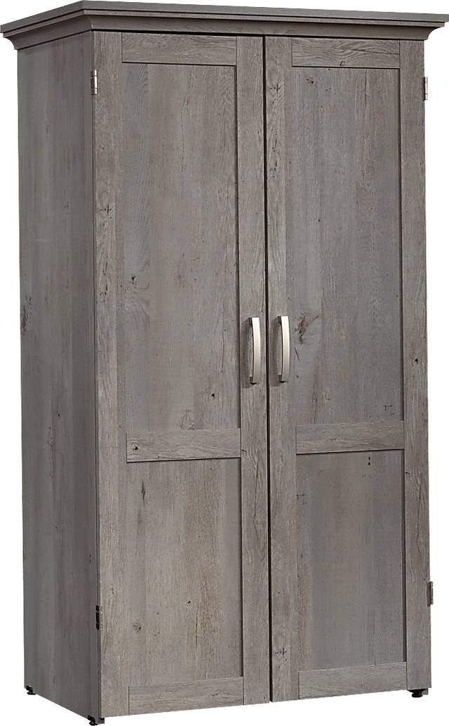 Clarendony Gray Storage Cabinet - Thumbnail - Image 1