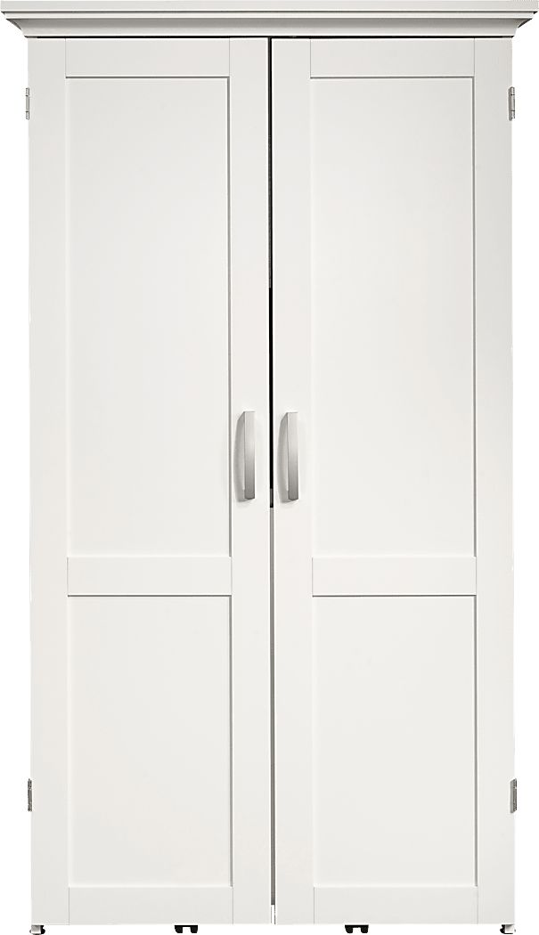 Clarendony White Storage Cabinet
