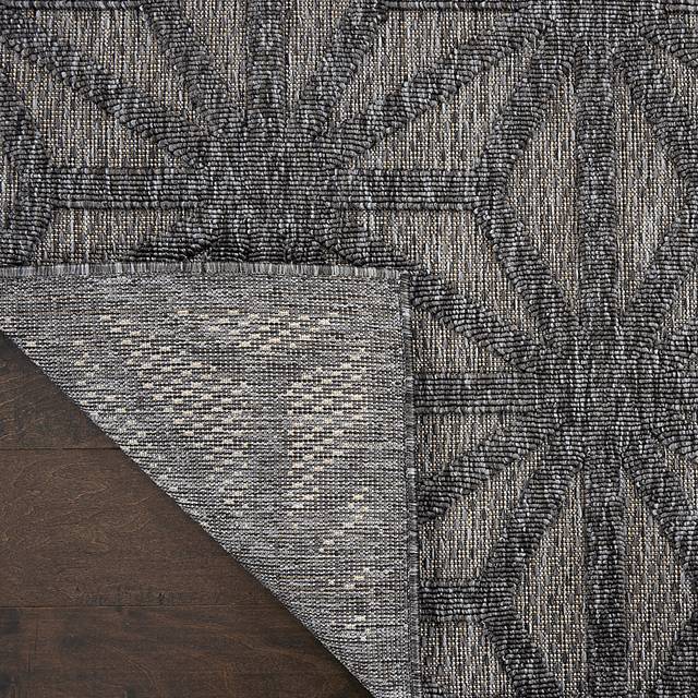 Clarene Dark Gray 5' x 7' Indoor/Outdoor Rug - Thumbnail - Image 3