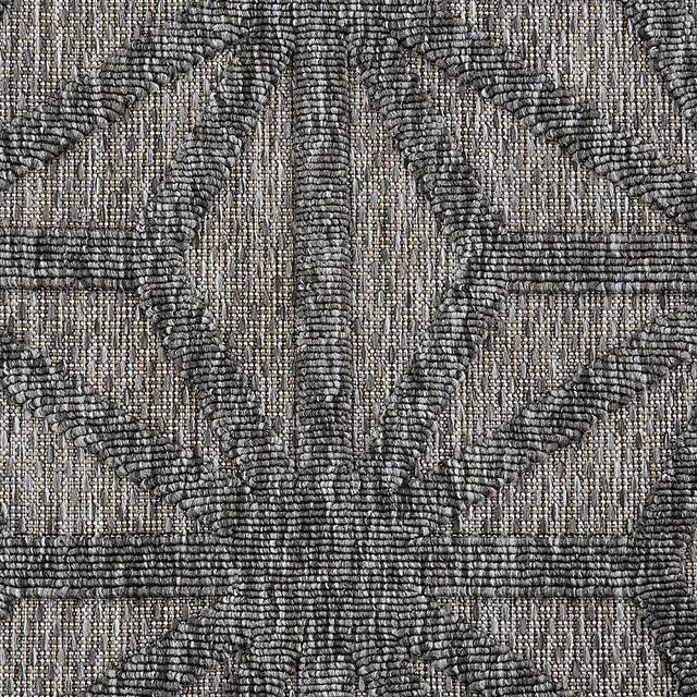 Clarene Dark Gray 5' x 7' Indoor/Outdoor Rug - Thumbnail - Image 6