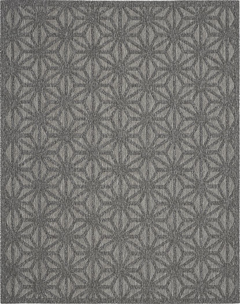 Clarene Dark Gray 8' x 10' Indoor/Outdoor Rug