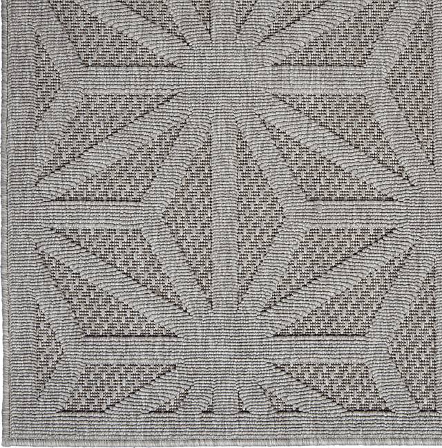 Clarene Light Gray 8' x 10' Indoor/Outdoor Rug - Thumbnail - Image 5