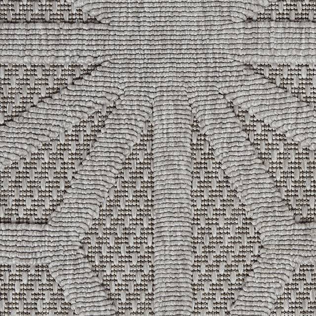 Clarene Light Gray 8' x 10' Indoor/Outdoor Rug - Thumbnail - Image 8