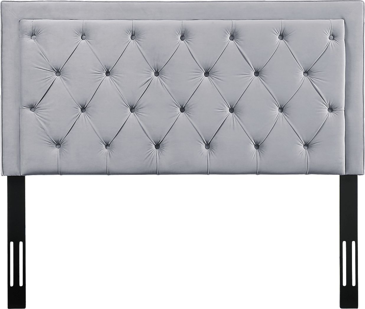 Clarette Gray King Upholstered Headboard Rooms To Go
