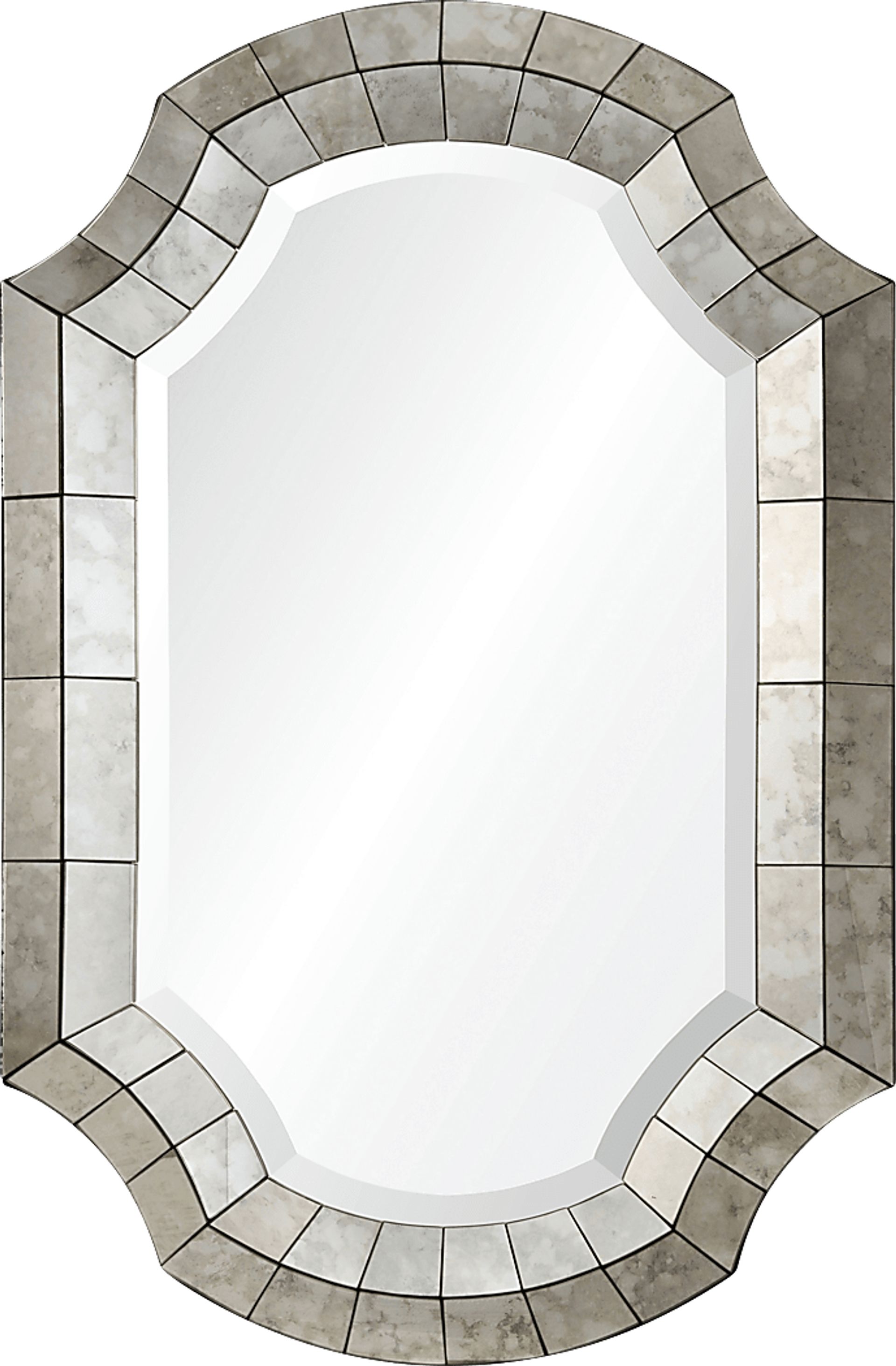 Claribel Silver Mirror - Image 1