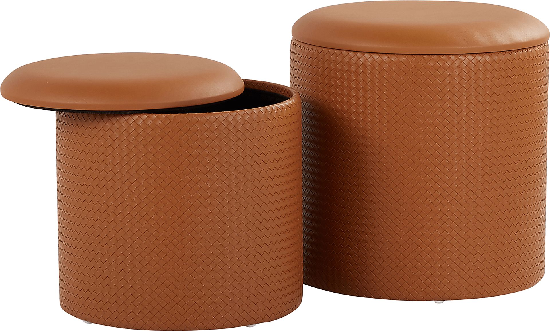 Clarinth Camel Ottoman, Set of 2 - Image 6