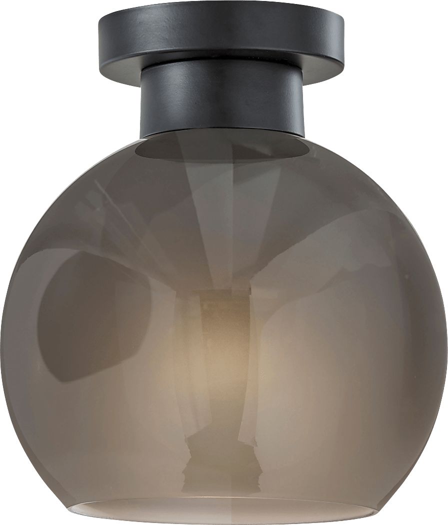 Clarion Hollow Black Flush Mount