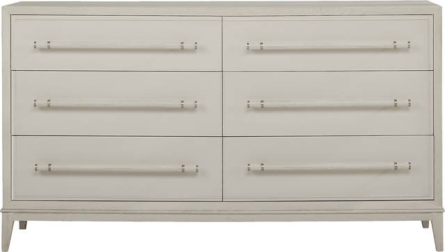 Clarissa White 7 Pc Queen Panel Bedroom - Thumbnail - Image 5