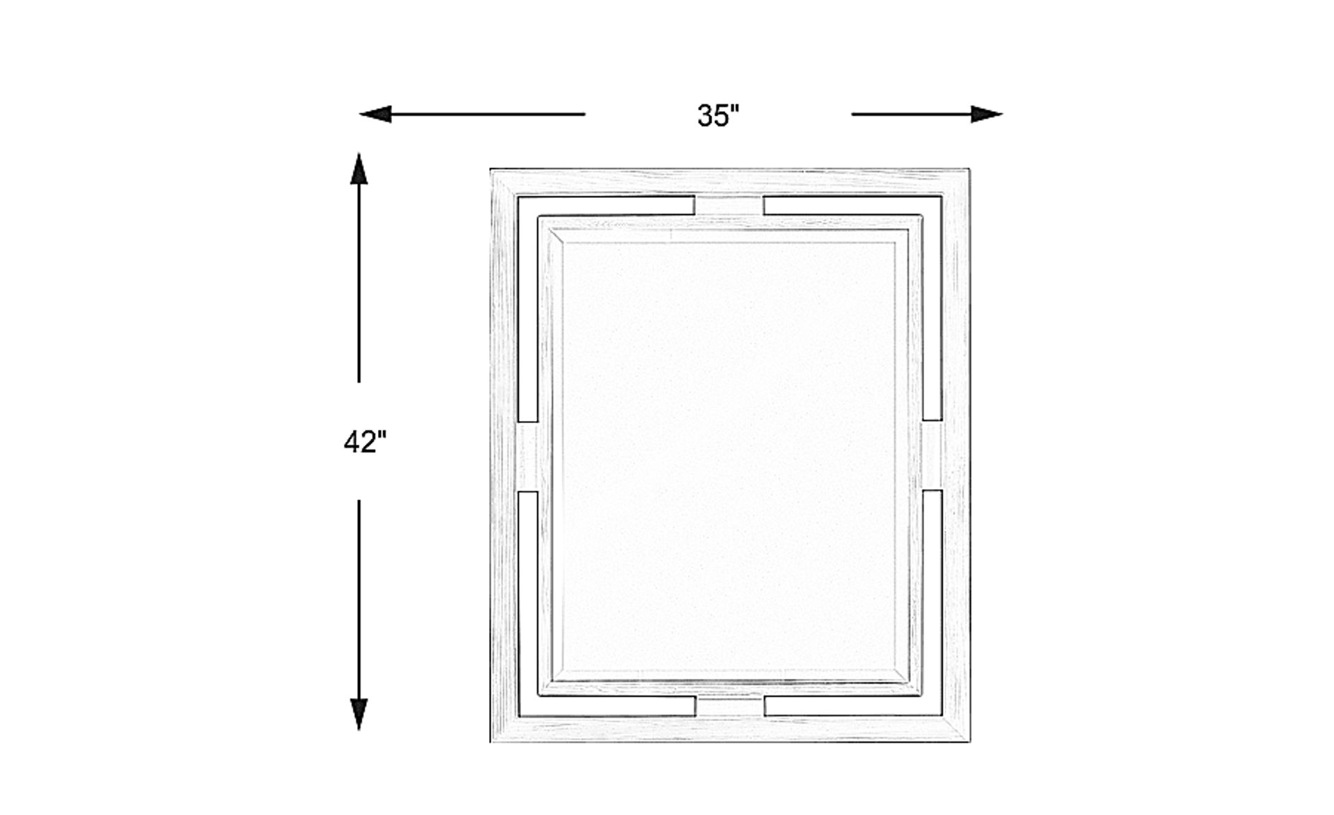 Dimension Image. Please refer to the Dimension Tab on this page for dimension details.