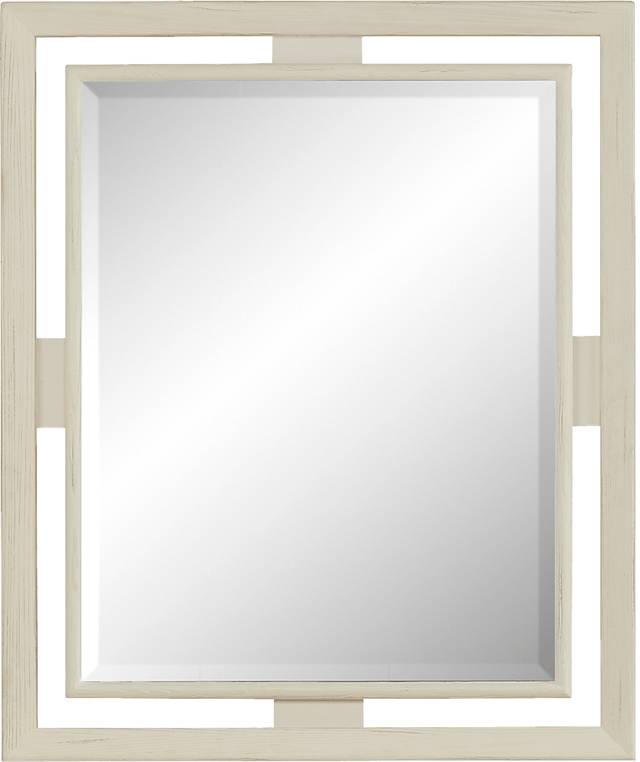 Clarissa White 7 Pc Queen Panel Bedroom - Thumbnail - Image 8