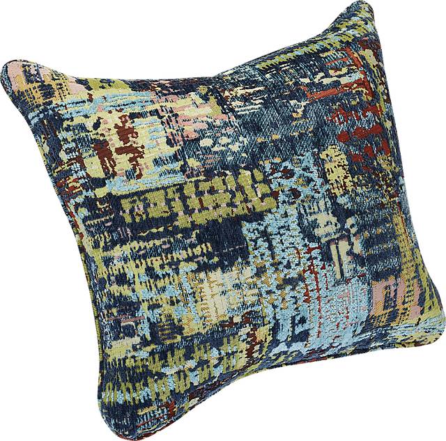 Clarita Blue Accent Pillow, Set of 2 - Thumbnail - Image 2