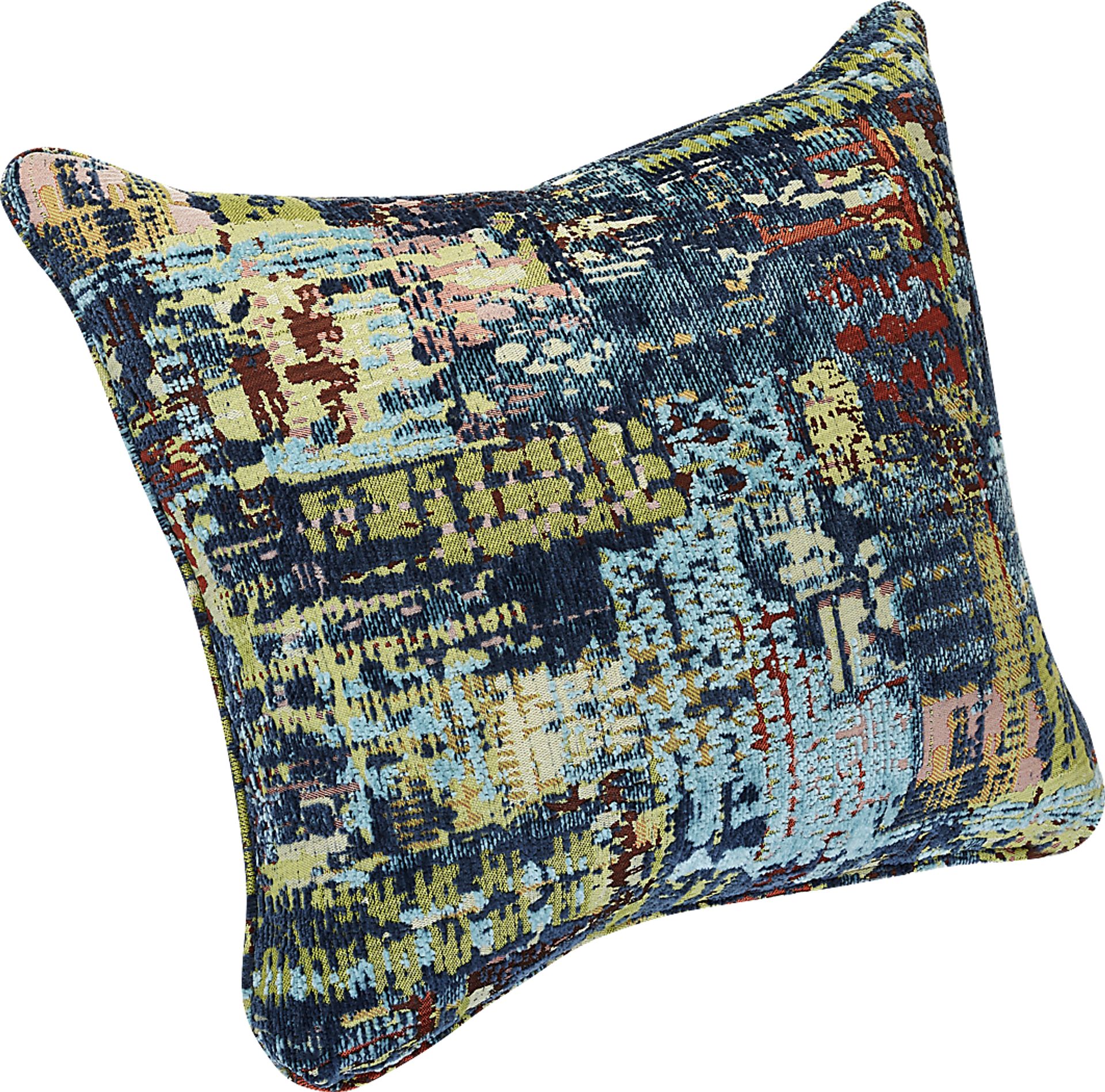 Clarita Blue Accent Pillow, Set of 2 - Image 2