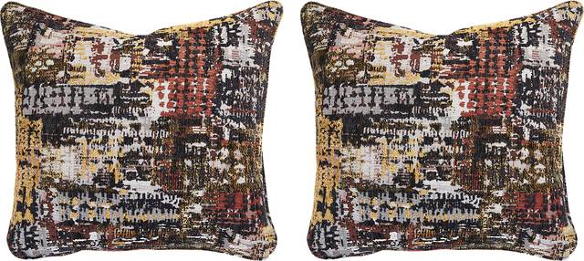 Clarita Yellow Accent Pillow, Set of 2 - Thumbnail - Image 1