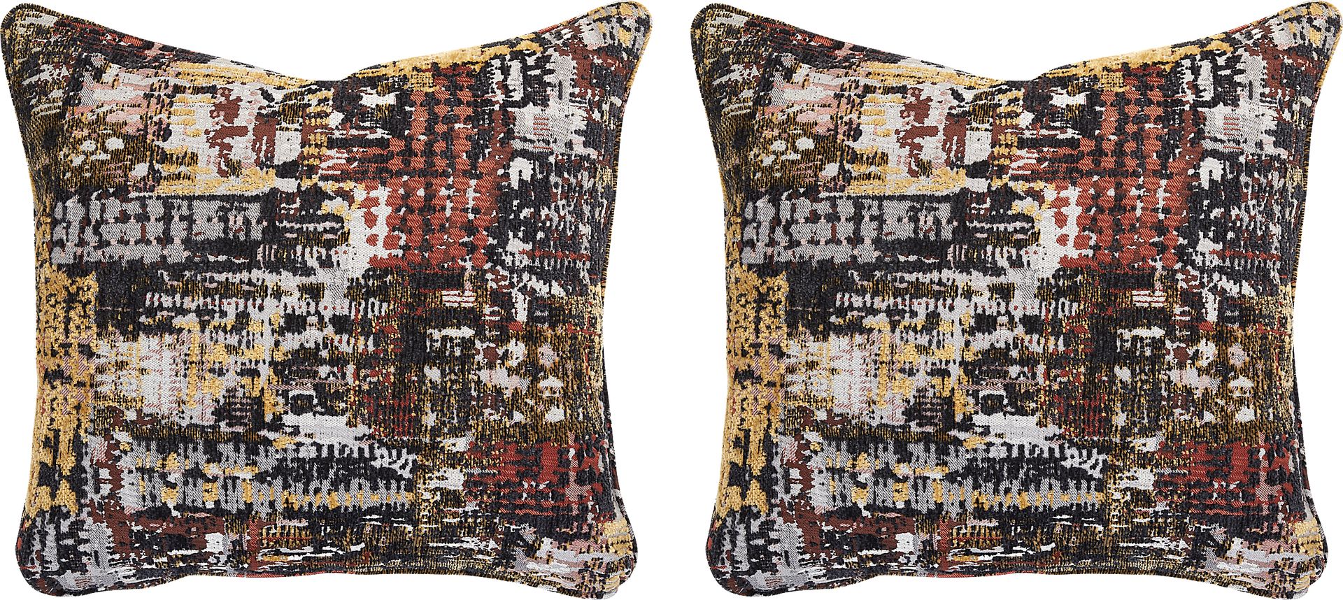 Clarita Yellow Accent Pillow, Set of 2 - Image 1