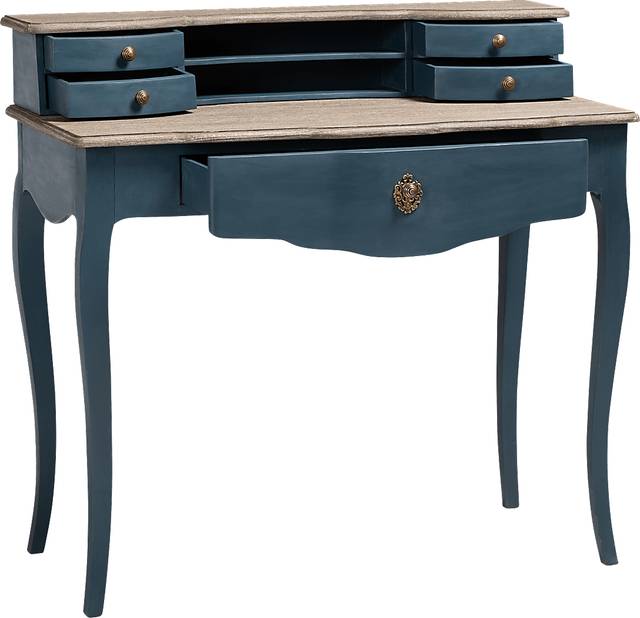 Clarkdale Blue Desk - Thumbnail - Image 3