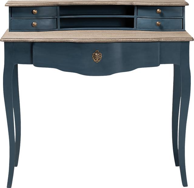 Clarkdale Blue Desk - Thumbnail - Image 4