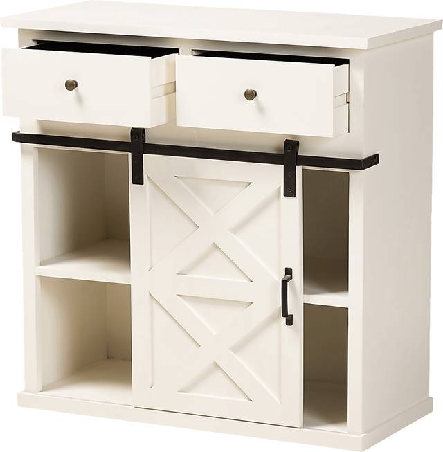 Clarmar White Sideboard - Thumbnail - Image 4