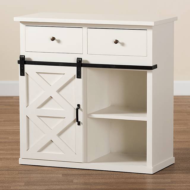 Clarmar White Sideboard - Thumbnail - Image 9