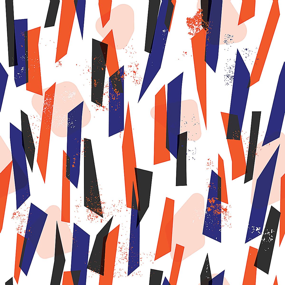 Clashing Shards Orange Orange,Red Artwork | Rooms to Go