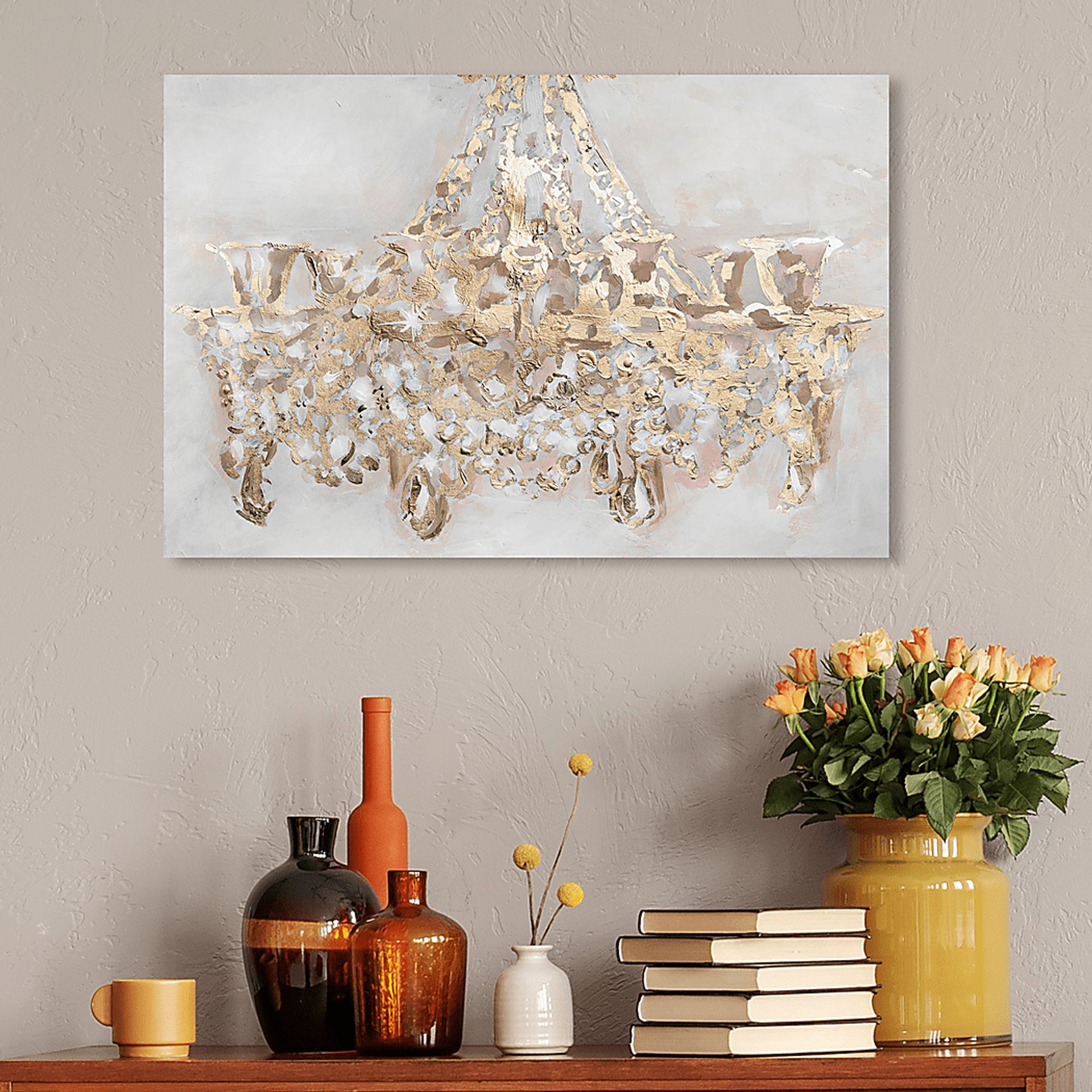 Classic Lighting Gold Artwork - Image 3