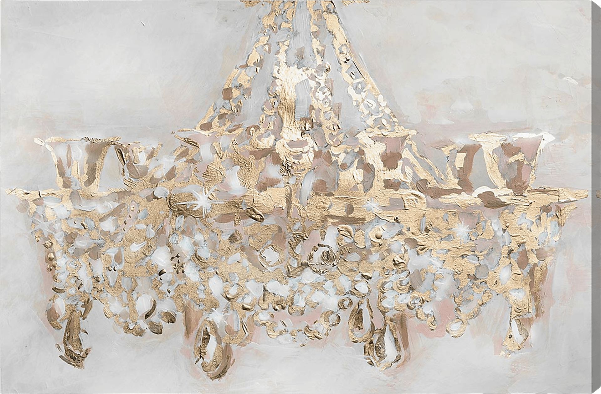 Classic Lighting Gold Artwork - Image 1