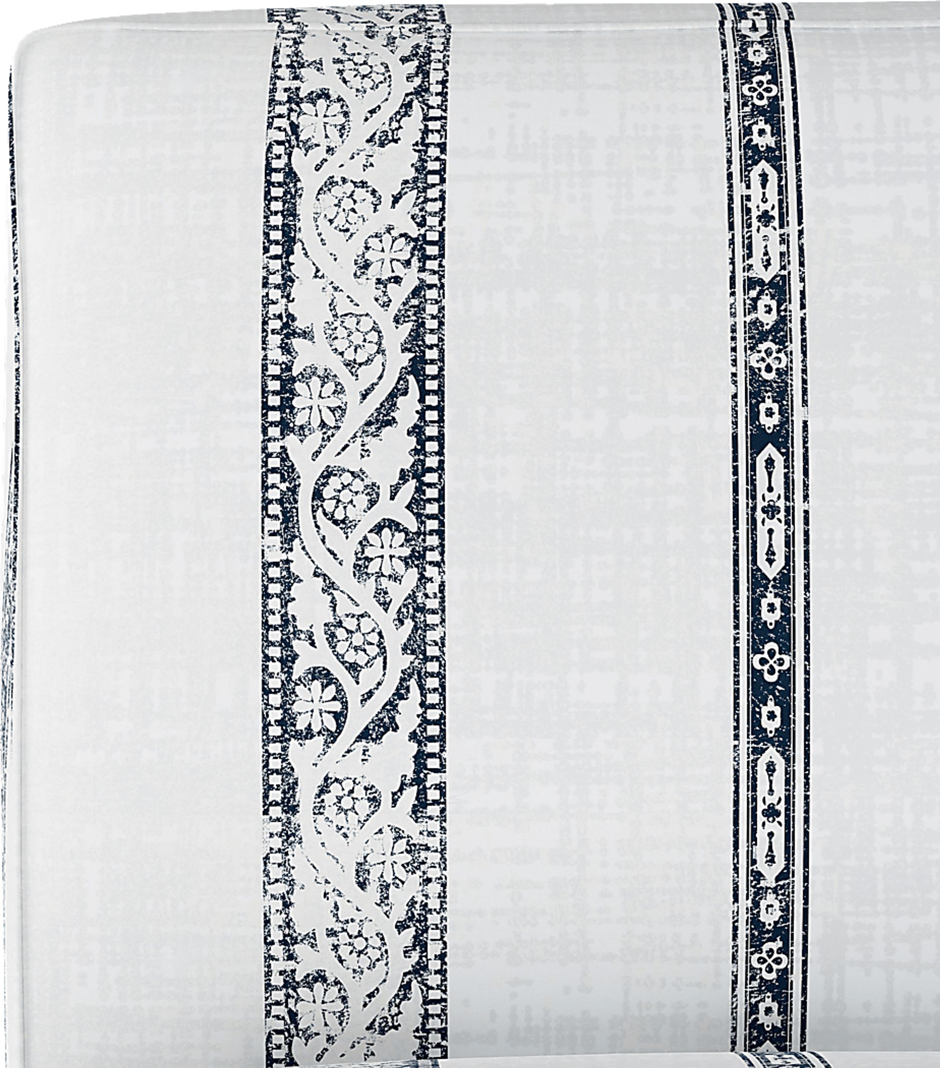 Classical Notes White-Gray Accent Chair - Image 5