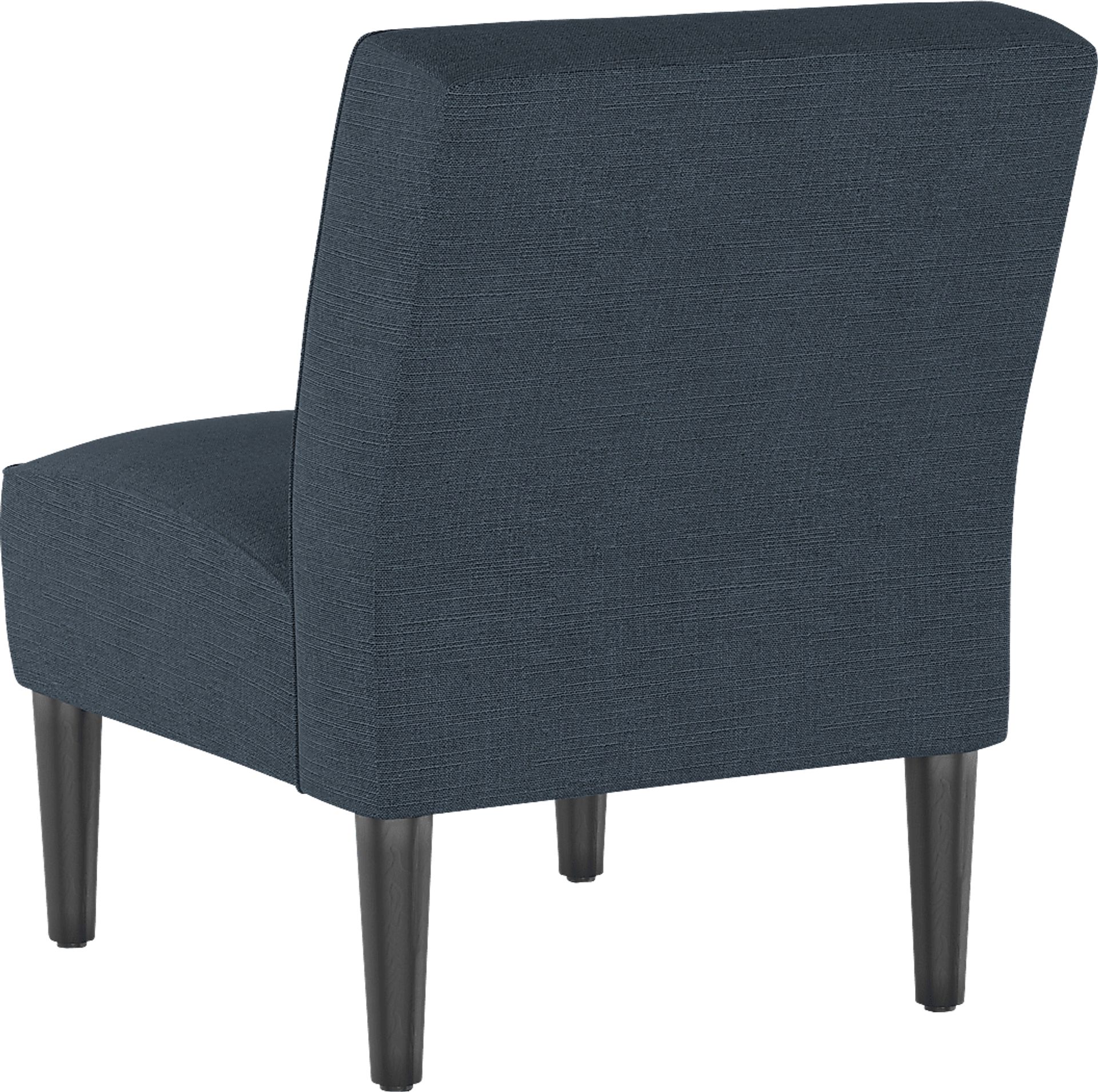 Classical Notes Navy Accent Chair - Image 4