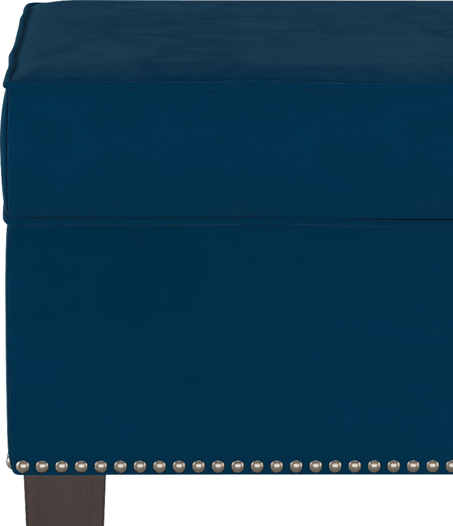 Classical Notes Navy Storage Bench - Image 4