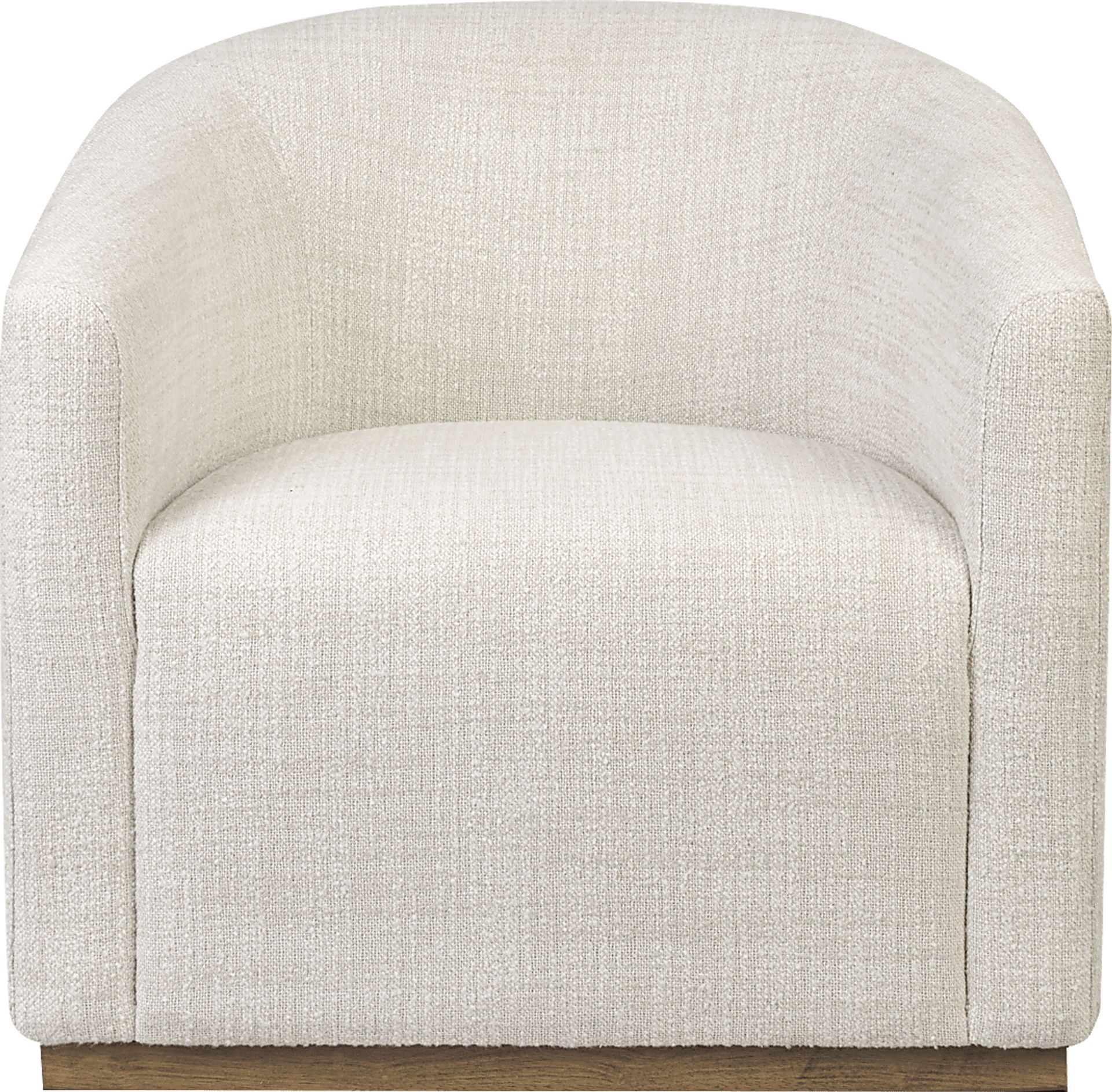 Claudette Beige Swivel Chair - Image 2