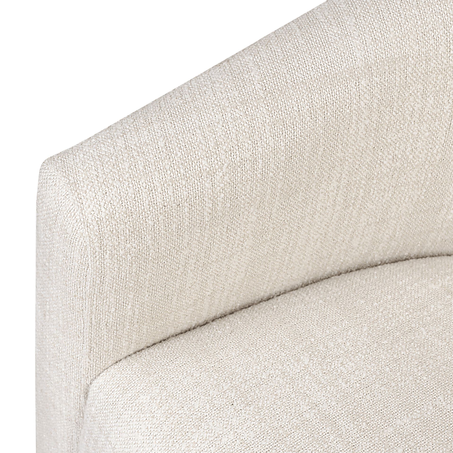Claudette Beige Swivel Chair - Image 5