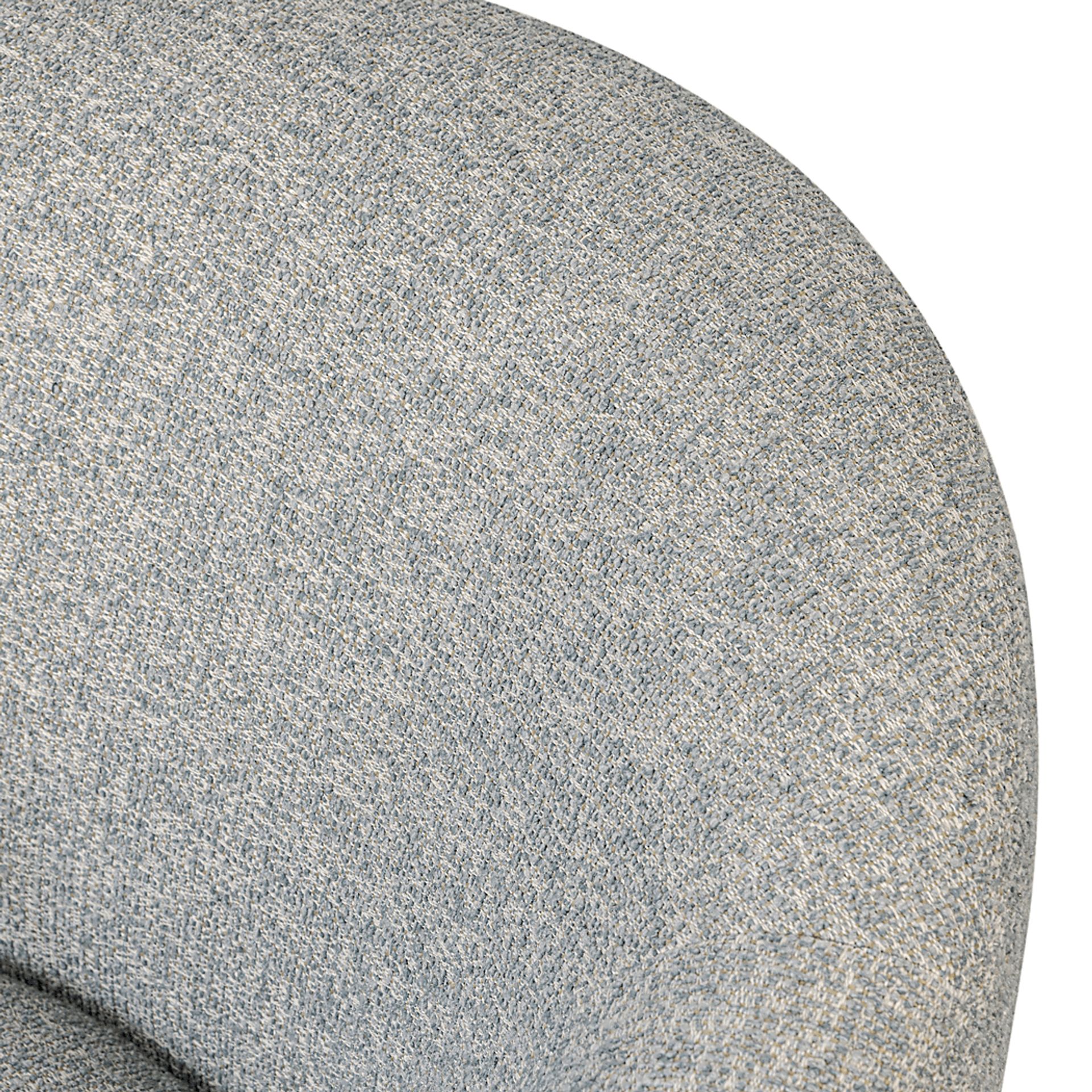 Claudette Blue Swivel Chair - Image 4
