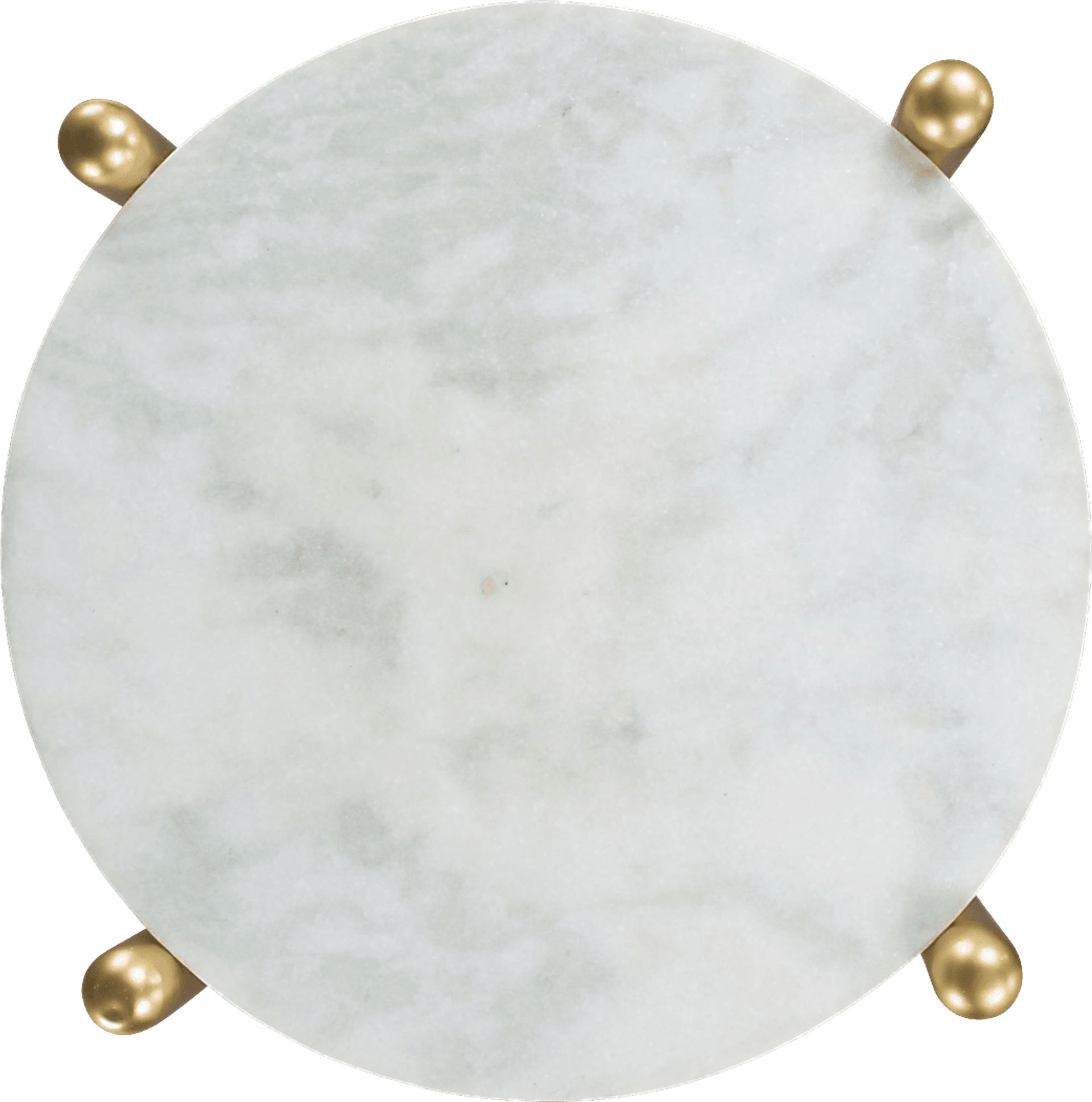 Claudine White End Table - Image 4