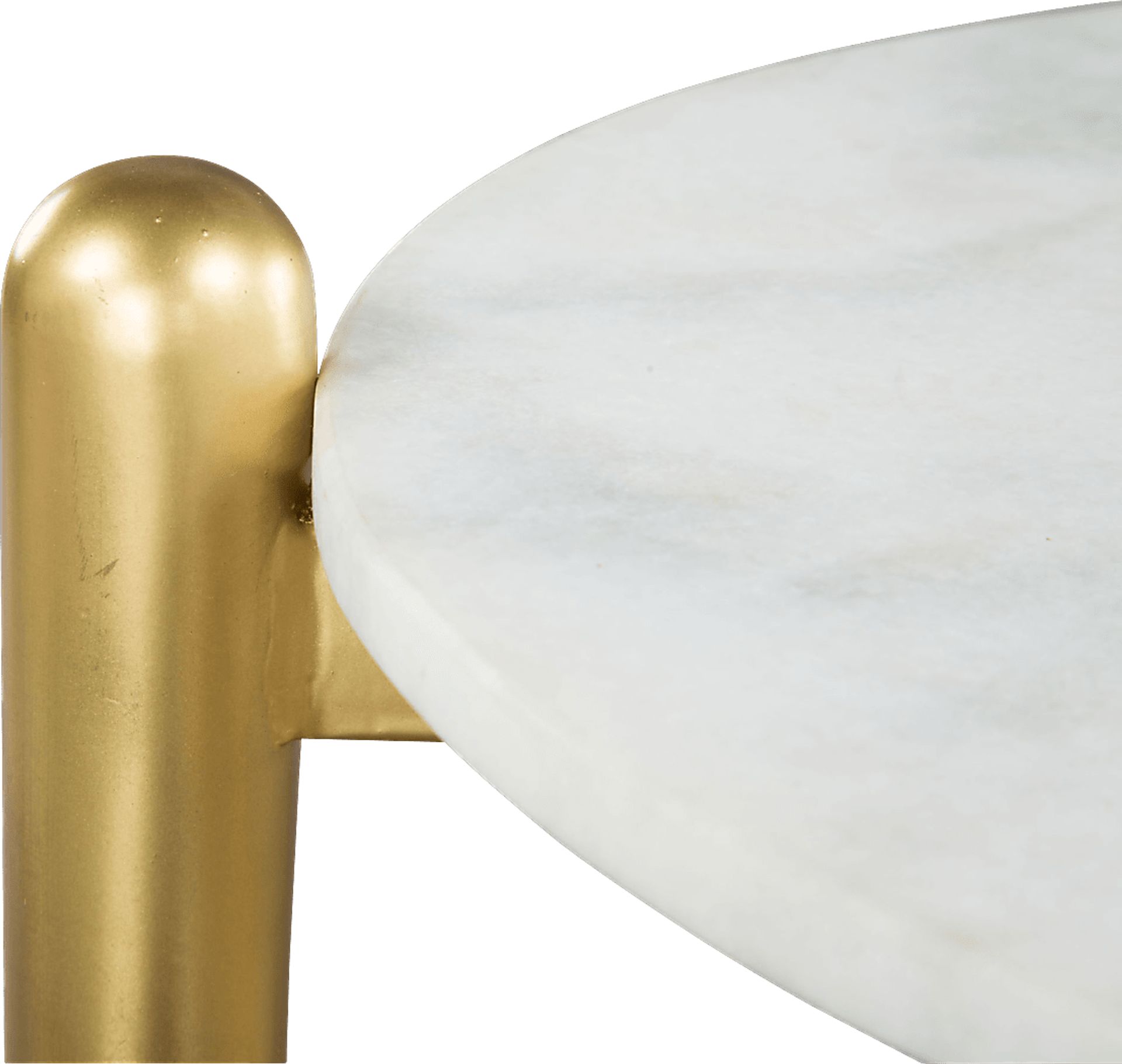 Claudine White End Table - Image 6