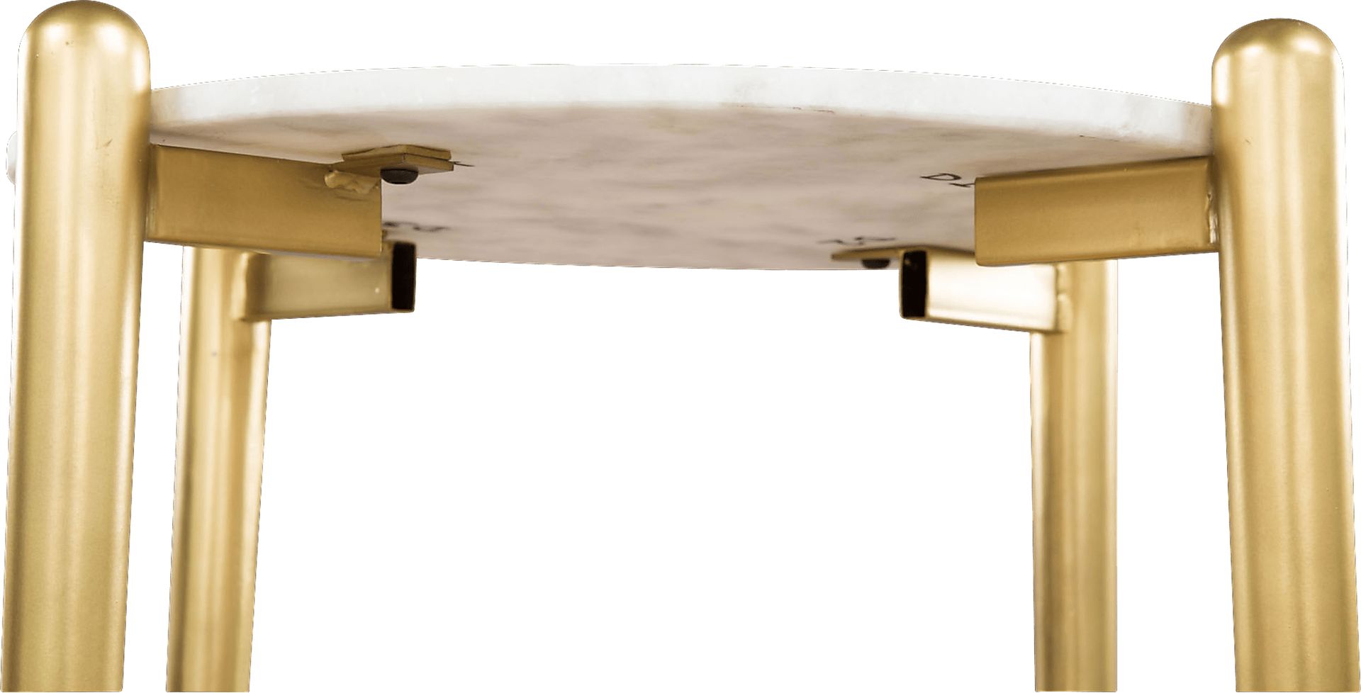 Claudine White End Table - Image 8