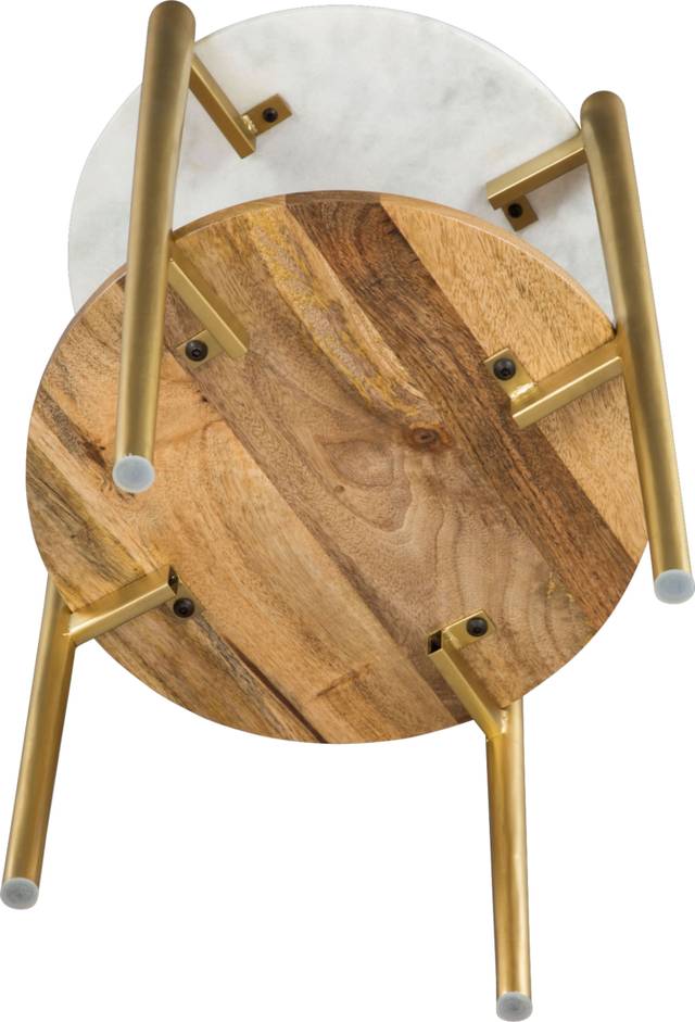Claudine White End Table - Thumbnail - Image 9