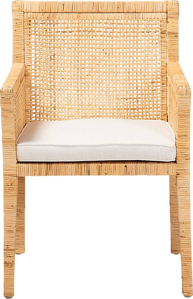 Claver Brown Arm Chair - Thumbnail - Image 2